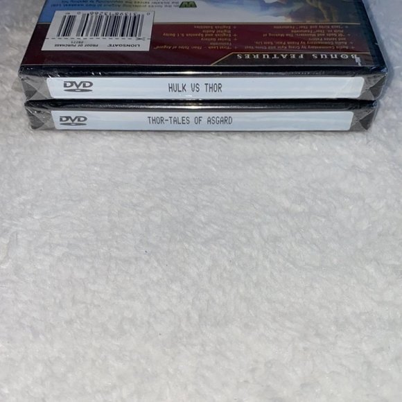 💕Thor: Tales of Asgard (DVD, 2011) & Hulk Vs Thor DVD - Picture 6 of 10